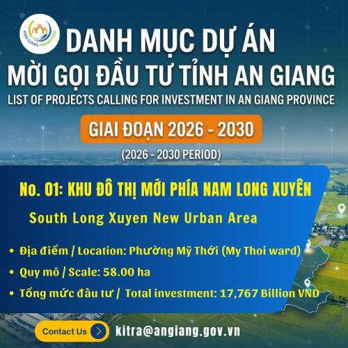 No. 01: Khu Đô Thị Mới Phía Nam Long Xuyên | Đầu Tư An Giang 2026–2030